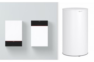 Dujinis kondensacinis katilas VIESSMANN Vitodens 200-W 19 kW su kaupikliu Vitocell 100-W talpa 300 litrų Z030676 Dujinis kondensacinis katilas VIESSMANN Vitodens 200-W 19 kW su kaupikliu Vitocell 100-W talpa 300 litrų Z030676